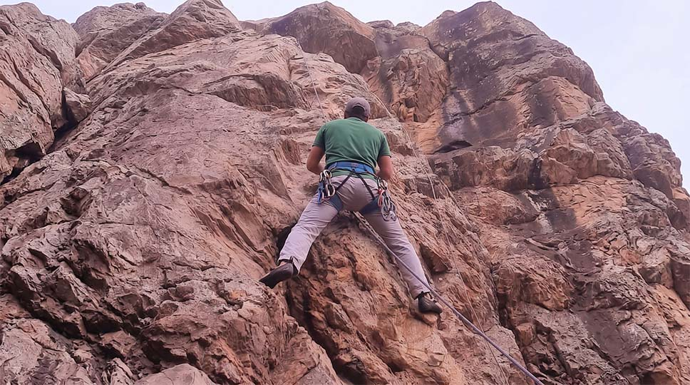 Rock Climbing at Susunia Hill